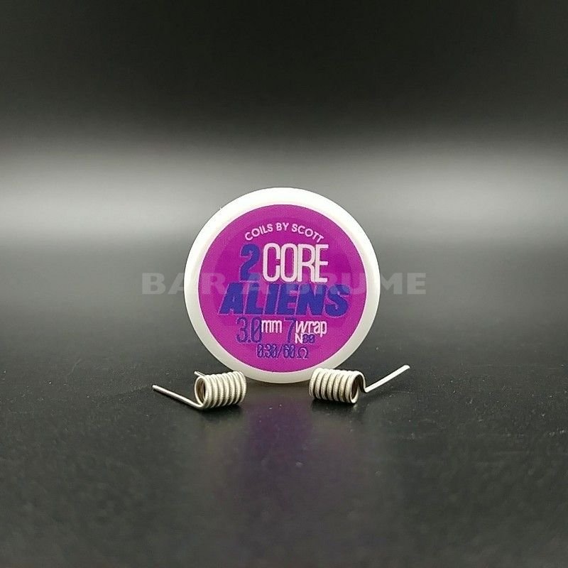 2-Core Aliens NI80 0.30Ω (x2) - Coils By Scott
