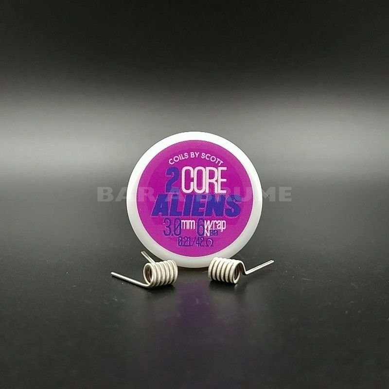 2-Core Aliens NI80 0.21Ω (x2) - Coils By Scott