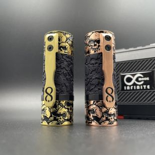 Hyperion V2 Black Engraved Mech Mod - Thunder Cloud x Infinite